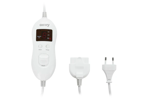 Camry  |  Electric blanket  |  CR 7423  |  Number of heating levels 8  |  Number of persons 1  |  Washable  |  Coral fleece  |  60 W  |  Beige