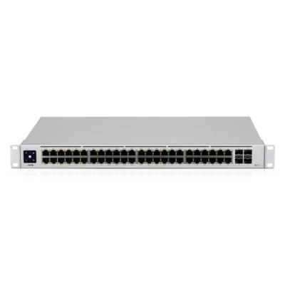 Ubiquiti UniFi Switch USW-48-POE  |  48-портовый Gigabit  |  Управляемый  |  PoE+