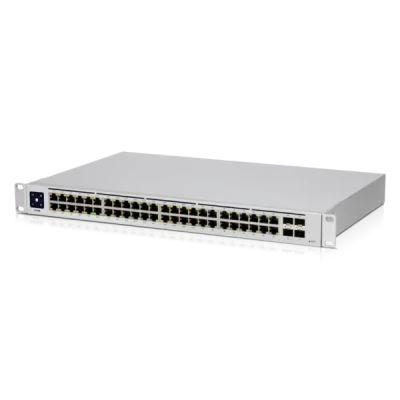 Ubiquiti UniFi Switch USW-48-POE  |  48-портовый Gigabit  |  Управляемый  |  PoE+