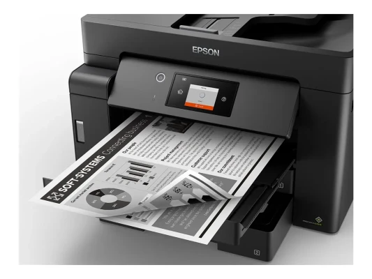 Epson Multifunctional Printer  |  EcoTank M15140  |  Inkjet  |  Mono  |  Inkjet Multifunctional Printer  |  A3+  |  Wi-Fi  |  Black