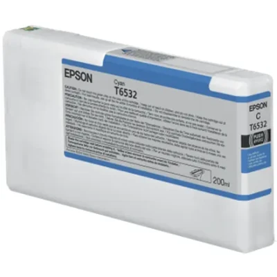 Epson Ink Cartridge  |  T6532  |  Ink Cartridge  |  Cyan