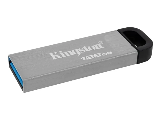 Kingston  |  USB Flash Drive  |  DataTraveler Kyson  |  128 GB  |  USB 3.2 Gen 1  |  Black / Grey