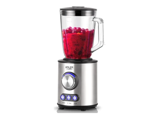 Adler  |  Blender  |  AD 4078  |  Tabletop  |  1700 W  |  Jar material Glass  |  Jar capacity 1.5 L  |  Ice crushing  |  Stainless steel