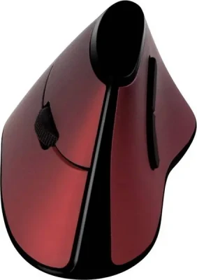 Logilink  |  Ergonomic Vertical Mouse  |  ID0159  |  Optical  |  Wireless  |  Red