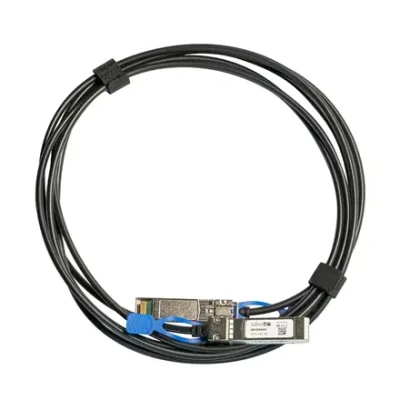 MikroTik  |  25GBase Direct Attach Cable  |  XS+DA0001  |  SFP / SFP+ / SFP28  |  Maximum transfer distance 1 m