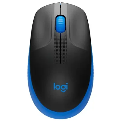 Logitech  |  Полноразмерная мышь  |  M190  |  Беспроводная  |  USB  |  Синий