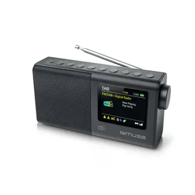 Muse  |  Portable Radio  |  M-117 DB  |  AUX in  |  Black  |  Portable  |  FM, DAB / DAB+