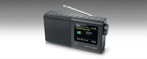 Muse  |  Portable Radio  |  M-117 DB  |  AUX in  |  Black  |  Portable  |  FM, DAB / DAB+