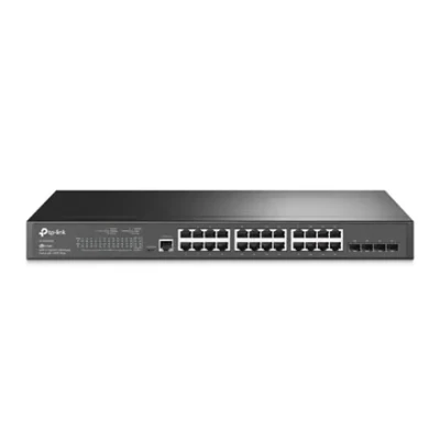 TP-LINK  |  JetStream L2 Switch  |  TL-SG3428  |  Web Managed  |  Rackmountable  |  SFP ports quantity 4  |  Power supply type Single