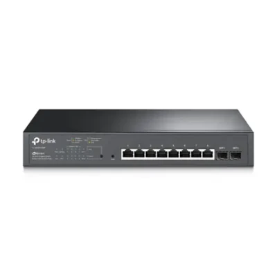 TP-LINK  |  JetStream 10-portu Gigabit Smart PoE slēdzis  |  TL-SG2210MP  |  Pārvaldīts L2  |  Rackmountable  |  SFP portu daudzums 2  |  PoE+ portu daudzums 8  |  Barošanas avota tips vienkāršs