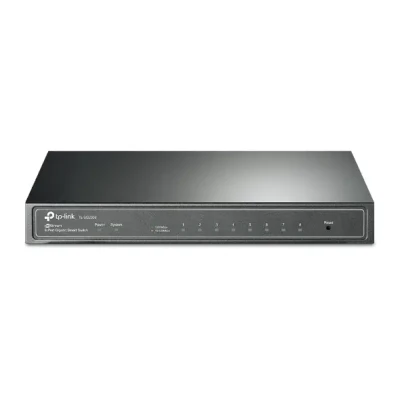 TP-LINK  |  JetStream 8-портовый гигабитный смарт-коммутатор  |  TL-SG2008P  |  Удаленное управление через веб  |  Настольный  |  Количество PoE+ портов 4  |  Тип блока питания Внешний