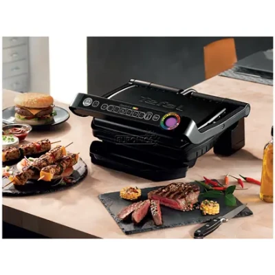 TEFAL  |  OptiGrill+  |  GC712834  |  Contact grill  |  2000 W  |  Black