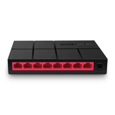 Mercusys  |  Switch  |  MS108G  |  Unmanaged  |  Desktop  |  Power supply type External