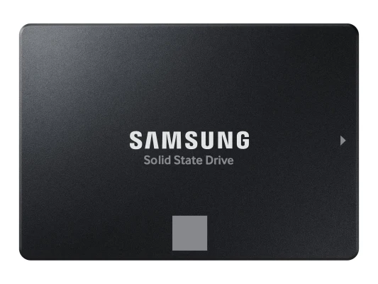Samsung  |  SSD  |  870 EVO  |  1000 GB  |  SSD form factor 2.5"  |  Solid-state drive interface SATA III  |  Read speed 560 MB / s  |  Write speed 530 MB / s