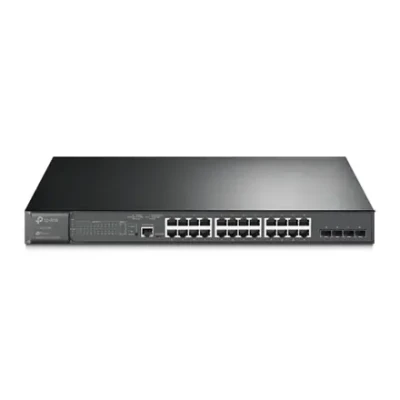 TP-LINK  |  L2 Managed Switch  |  TL-SG3428MP  |  Managed L2+  |  Rackmountable  |  SFP ports quantity 4  |  Power supply type Single