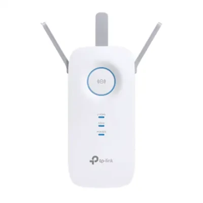TP-LINK  |  AC1900 Wi-Fi Range Extender  |  RE550  |  802.11ac  |  2GHz / 5GHz  |  600+1300 Mbit / s  |  10 / 100 / 1000 Mbit / s  |  Ethernet LAN (RJ-45) ports 1  |  MU-MiMO No  |  no PoE  |  Antenna type 3xExternal  |  No