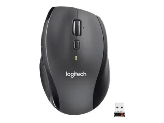 Logitech  |  Marathon Mouse  |  M705  |  Wireless  |  USB  |  Black