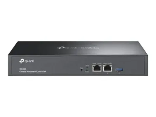 TP-LINK  |  Omada aparatūras kontrolieris  |  OC300  |  10 / 100 / 1000 Mbit / s  |  Ethernet LAN (RJ-45) porti 2  |  MU-MiMO Nē  |  bez PoE  |  1 x USB 3.0