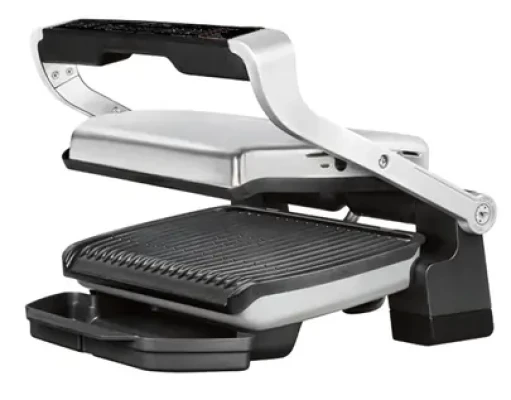 TEFAL  |  OptiGrill Initial  |  GC706D  |  Contact grill  |  2000 W  |  Black / Stainless steel