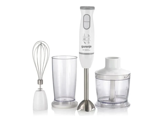 Gorenje  |  Blender  |  HBC564QW  |  Hand Blender  |  560 W  |  Number of speeds Variable  |  Chopper  |  White