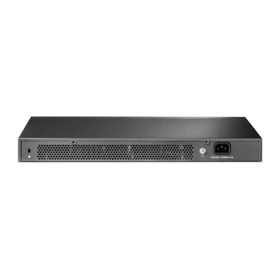 TP-LINK  |  24-Portu 10 / 100 / 1000Mbps Galda Tīkla Slēdzis  |  SG3428X  |  Pārvaldāms L2+  |  Rackmountable  |  SFP+ portu skaits 4  |  Barošanas avota tips Ārējais