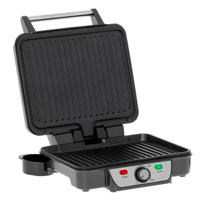 Mesko  |  Grill  |  MS 3050  |  Contact grill  |  1800 W  |  Black / Stainless steel