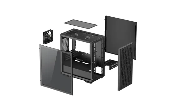 Deepcool  |  MATREXX 40 3FS  |  Black  |  Micro ATX  |  Power supply included No  |  ATX PS2_Length less than 170mm