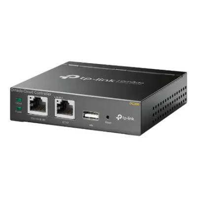 TP-LINK  |  Аппаратный контроллер Omada  |  OC200  |  10 / 100 Мбит / с  |  Порты Ethernet LAN (RJ-45) 2  |  MU-MiMO Нет  |  PoE in  |  1 × USB 2.0, 1 × Micro USB