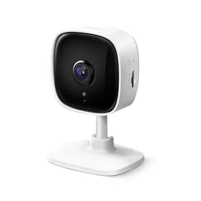 TP-LINK  |  Home Security Wi-Fi Camera  |  Tapo C100  |  Cube  |  3.3mm / F / 2.0  |  Privacy Mode, Sound and Light Alarm, Motion Detection and Notifications  |  H.264  |  Micro SD, Max. 128 GB