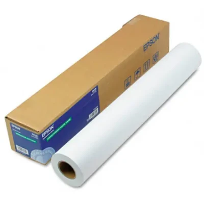 C13S045007  |  Balta  |  205 g / m²  |  432 mm x 50 m  |  Spīdīga papīra