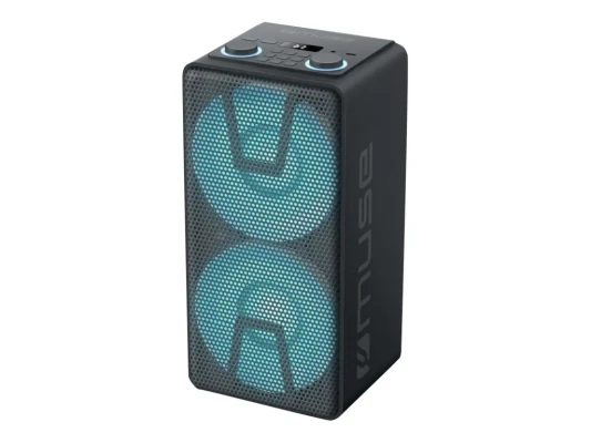 Muse  |  Ballīšu skaļrunis  |  M-1805 DJ  |  150 W  |  Bluetooth  |  Melns  |  Bezvadu savienojums