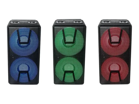 Muse  |  Ballīšu skaļrunis  |  M-1805 DJ  |  150 W  |  Bluetooth  |  Melns  |  Bezvadu savienojums