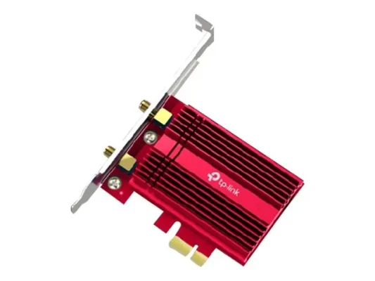 TP-LINK  |  AX3000 Wi-Fi 6 Bluetooth 5.0 PCIe Adapter  |  TX3000E  |  2.4GHz / 5GHz  |  Antenna type 2xHigh-Gain External Antennas  |  574+2402 Mbit / s