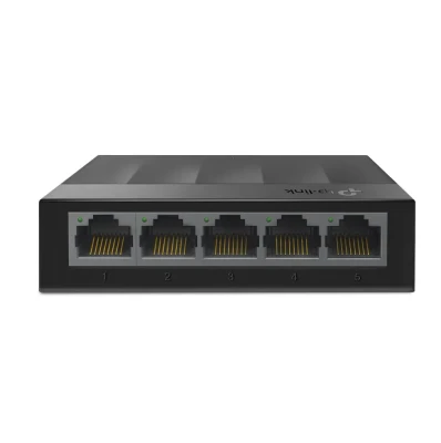 TP-LINK  |  5-Port Desktop Switch  |  LS1005G  |  Unmanaged  |  Desktop  |  Power supply type External