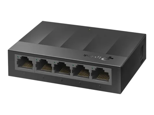 TP-LINK  |  5-Port Desktop Switch  |  LS1005G  |  Unmanaged  |  Desktop  |  Power supply type External