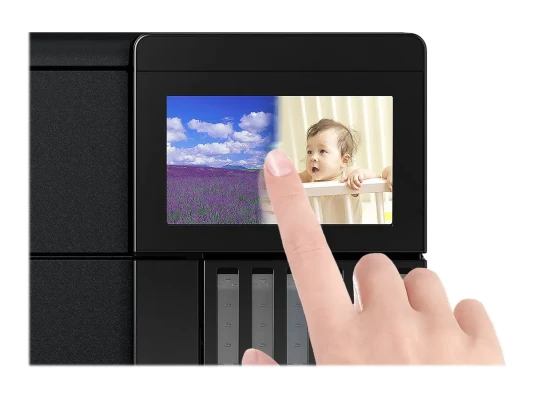 Многофункциональный принтер Epson  |  EcoTank L8180  |  Струйный  |  Цветной  |  Многофункциональный принтер  |  A3+  |  Wi-Fi  |  Черный