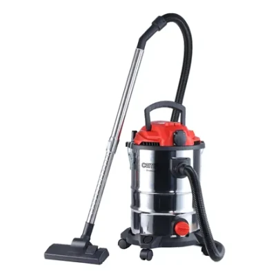 Camry  |  Professional industrial Vacuum cleaner  |  CR 7045  |  Bagged  |  Wet suction  |  Power 3400 W  |  Dust capacity 25 L  |  Red / Silver