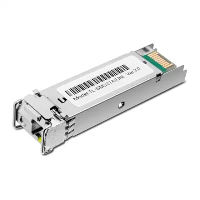 TP-LINK  |  1000 Base-BX WDM Bi-Directional SFP Module  |  TL-SM321A-2  |  9 / 125 μm SMF (Single-Mode Fiber)  |  9 / 125 μm SMF (Single-Mode Fiber)