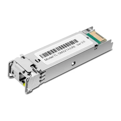 TP-LINK  |  1000 Base-BX WDM Bi-Directional SFP Module  |  TL-SM321A-2  |  9 / 125 μm SMF (Single-Mode Fiber)  |  9 / 125 μm SMF (Single-Mode Fiber)