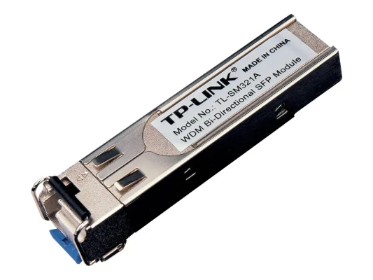 TP-LINK  |  1000 Base-BX WDM Bi-Directional SFP Module  |  TL-SM321A-2  |  9 / 125 μm SMF (Single-Mode Fiber)  |  9 / 125 μm SMF (Single-Mode Fiber)