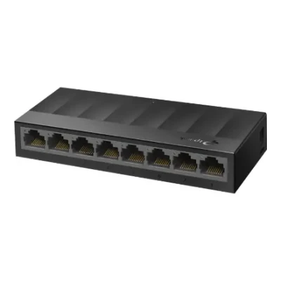 TP-LINK  |  Desktop Switch  |  LS1008G  |  Unmanaged  |  Desktop  |  Power supply type External