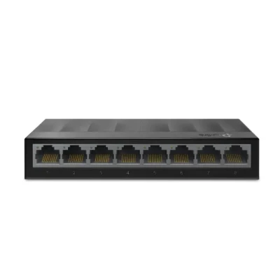 TP-LINK  |  Desktop Switch  |  LS1008G  |  Unmanaged  |  Desktop  |  Power supply type External