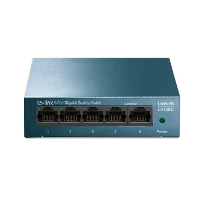 TP-LINK  |  Datoru tīkla slēdzis  |  LS105G  |  Nevadāms  |  Dators  |  Barošanas veids Ārējais