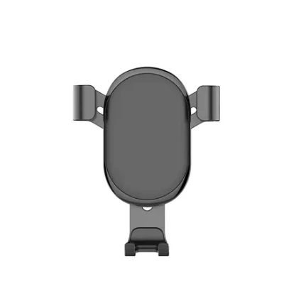 ColorWay  |  Metallic Gravity Holder For Smartphone  |  Adjustable  |  Clamp  |  Black  |  Fixation of the smartphone in one motion. Compact design, does not take up much space and does not obstruct the view. Soft coating, eliminates the appearance of scr