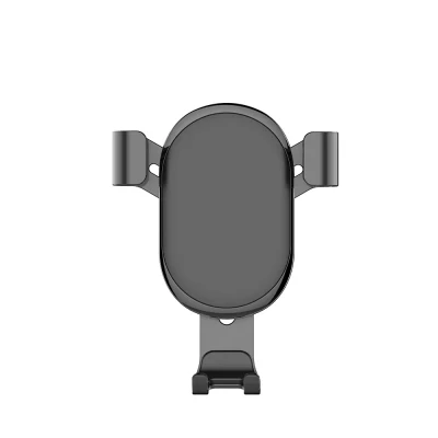 ColorWay  |  Metallic Gravity Holder For Smartphone  |  Adjustable  |  Clamp  |  Black  |  Fixation of the smartphone in one motion. Compact design, does not take up much space and does not obstruct the view. Soft coating, eliminates the appearance of scr