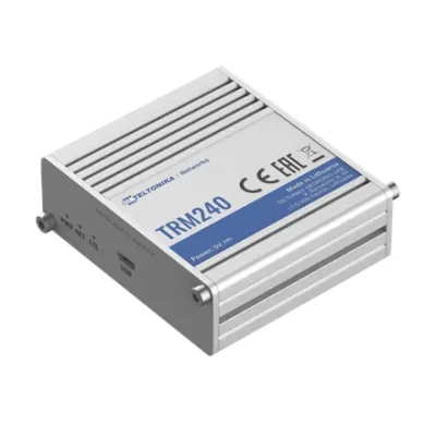 Teltonika TRM240 industriālais LTE Cat 1 modems  |  Micro USB