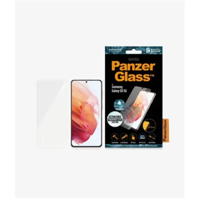 PanzerGlass  |  Samsung  |  Galaxy S21 5G  |  Стекло  |  Прозрачный  |  Подходит для чехлов