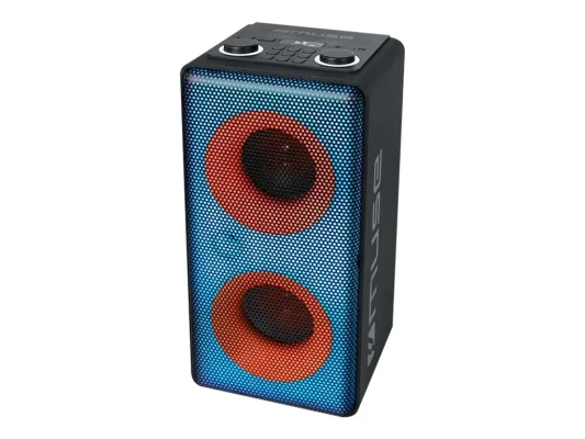 Muse  |  Ballīšu skaļrunis  |  M-1808DJ  |  150 W  |  Bluetooth  |  Melns  |  Bezvadu savienojums
