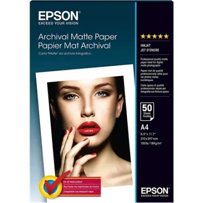 Archival Matte Paper - A4 - 50 Sheets  |  A4