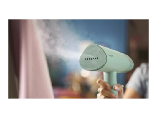 Philips  |  Steamer  |  STH3010 / 70  |  Handheld  |  1000 W  |  0.1 L  |  20 g / min  |  Green